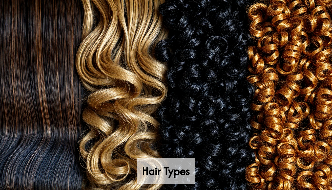 Different hair types