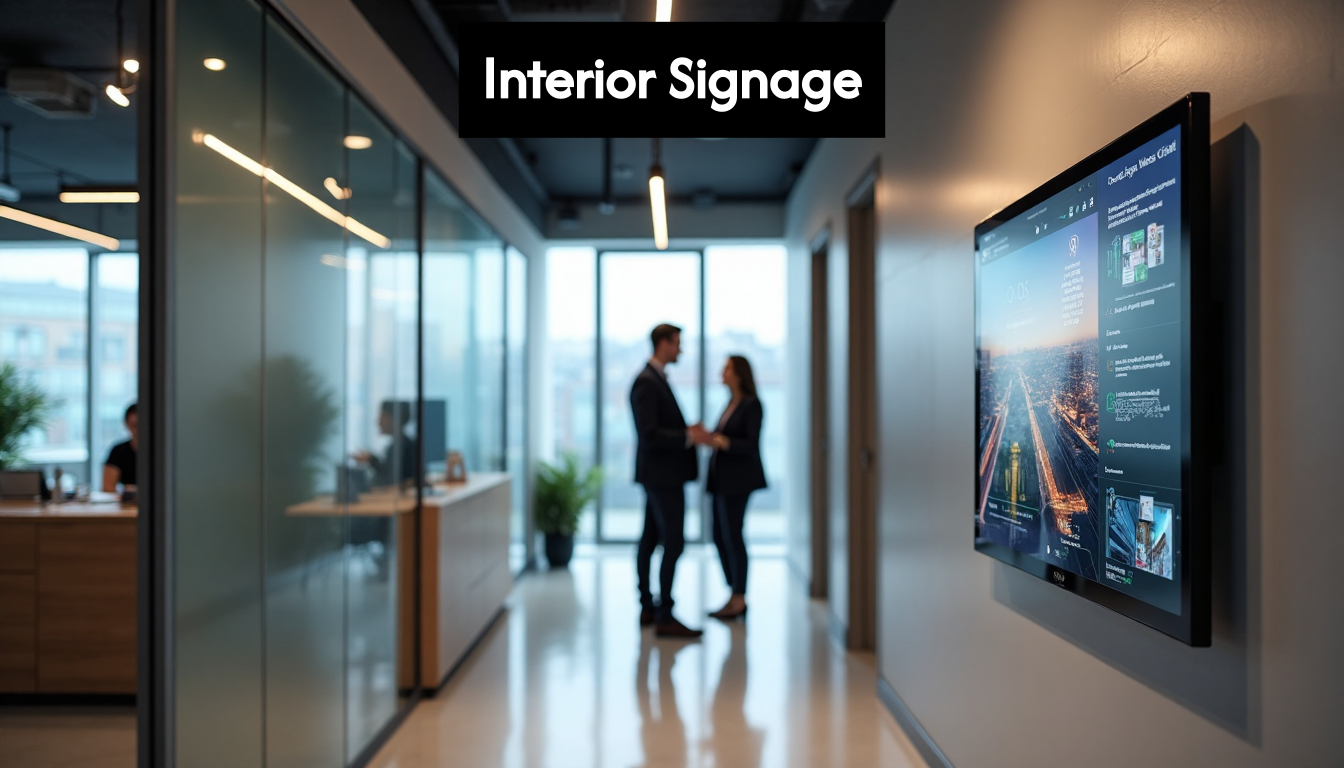 Signage for Office Interiors: 2025 Guide for London Businesses ...