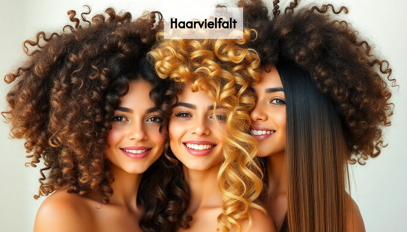 Diverse hair textures
