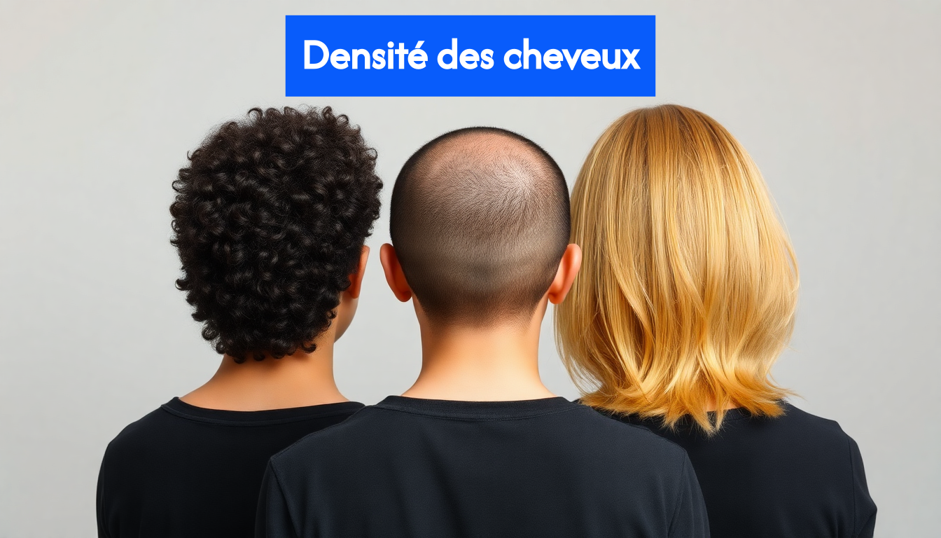 Hair density examples