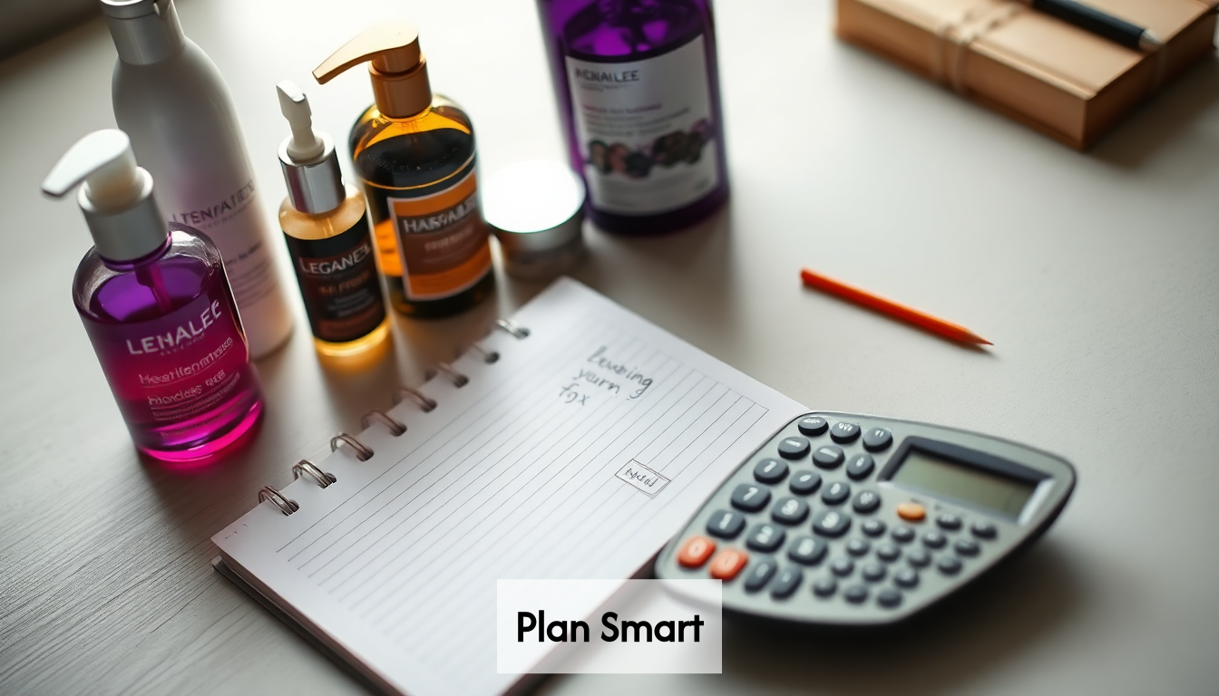 Budgeting for hair care