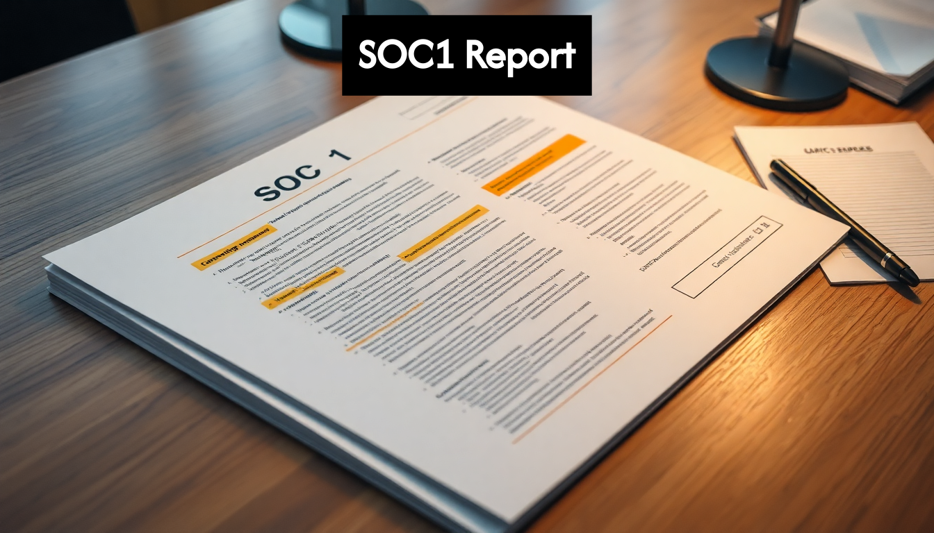 SOC1 Report Structure