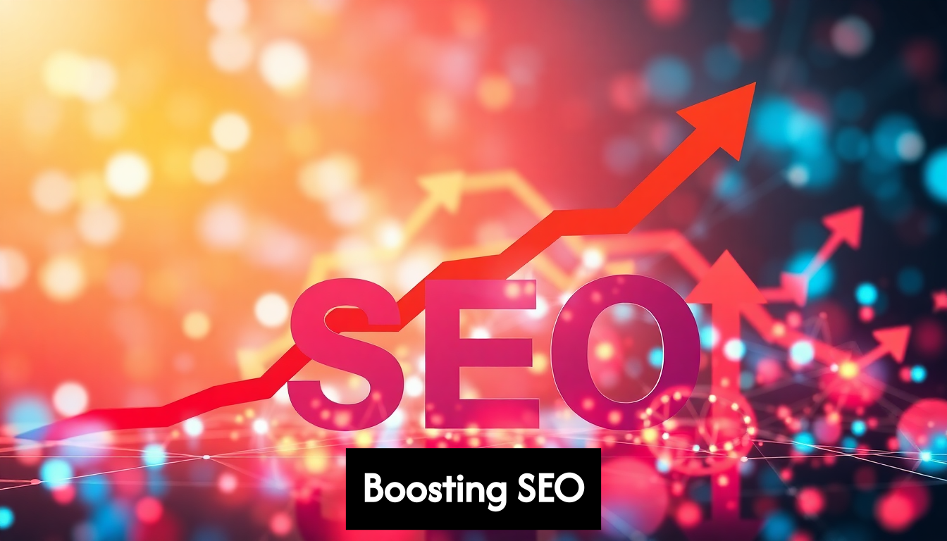 SEO growth abstract representation