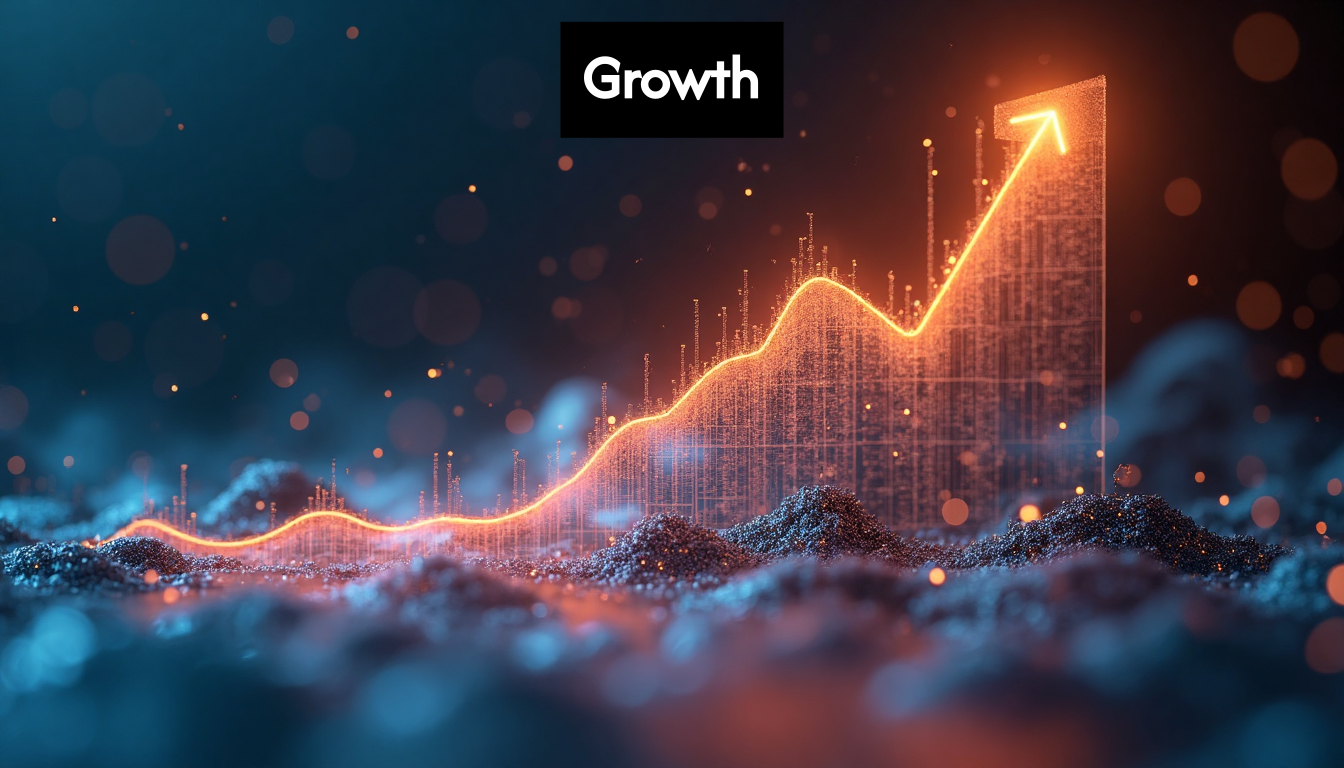 Upward trending graph symbolizing career growth