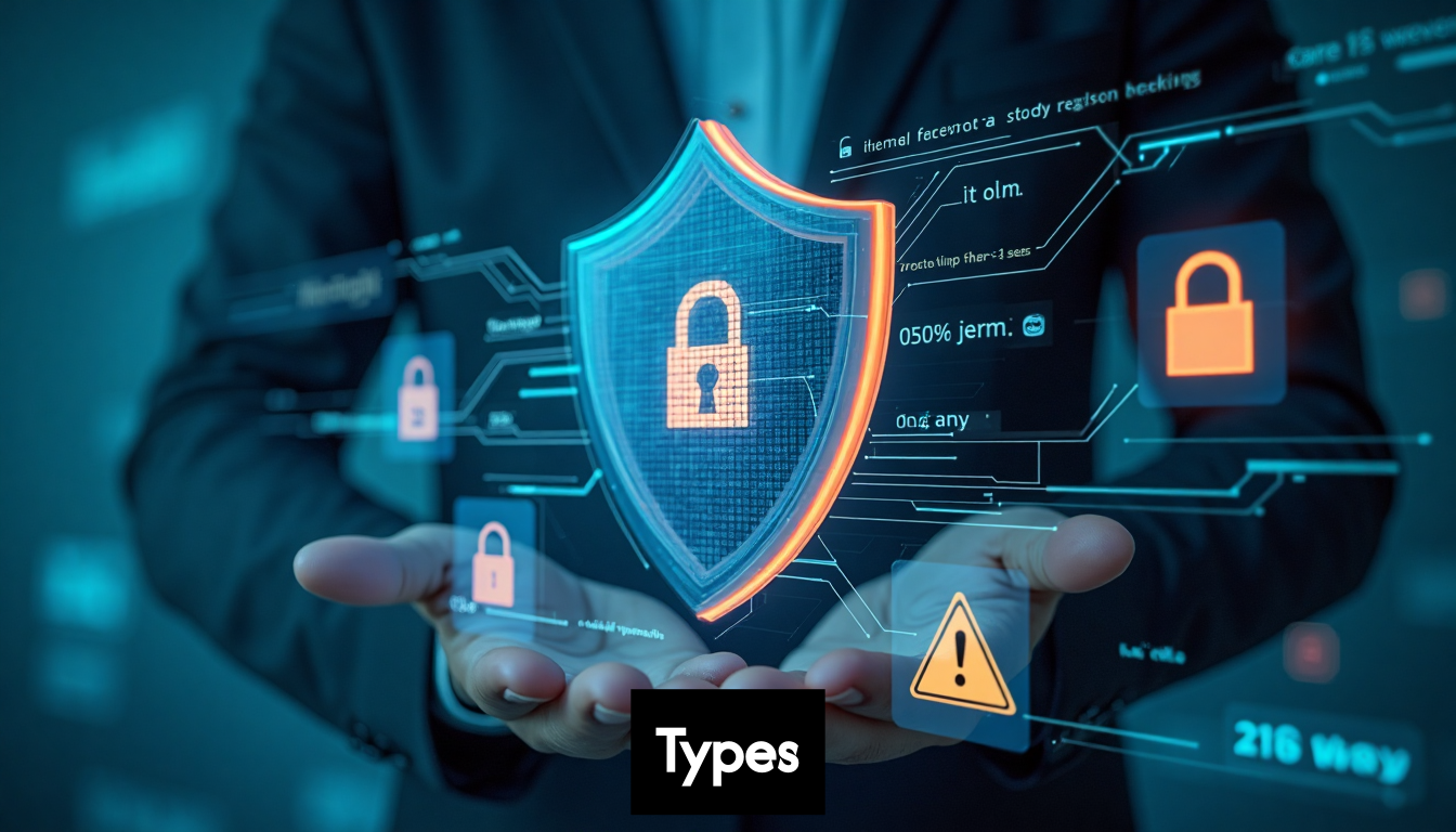Visual representation of different security policy types