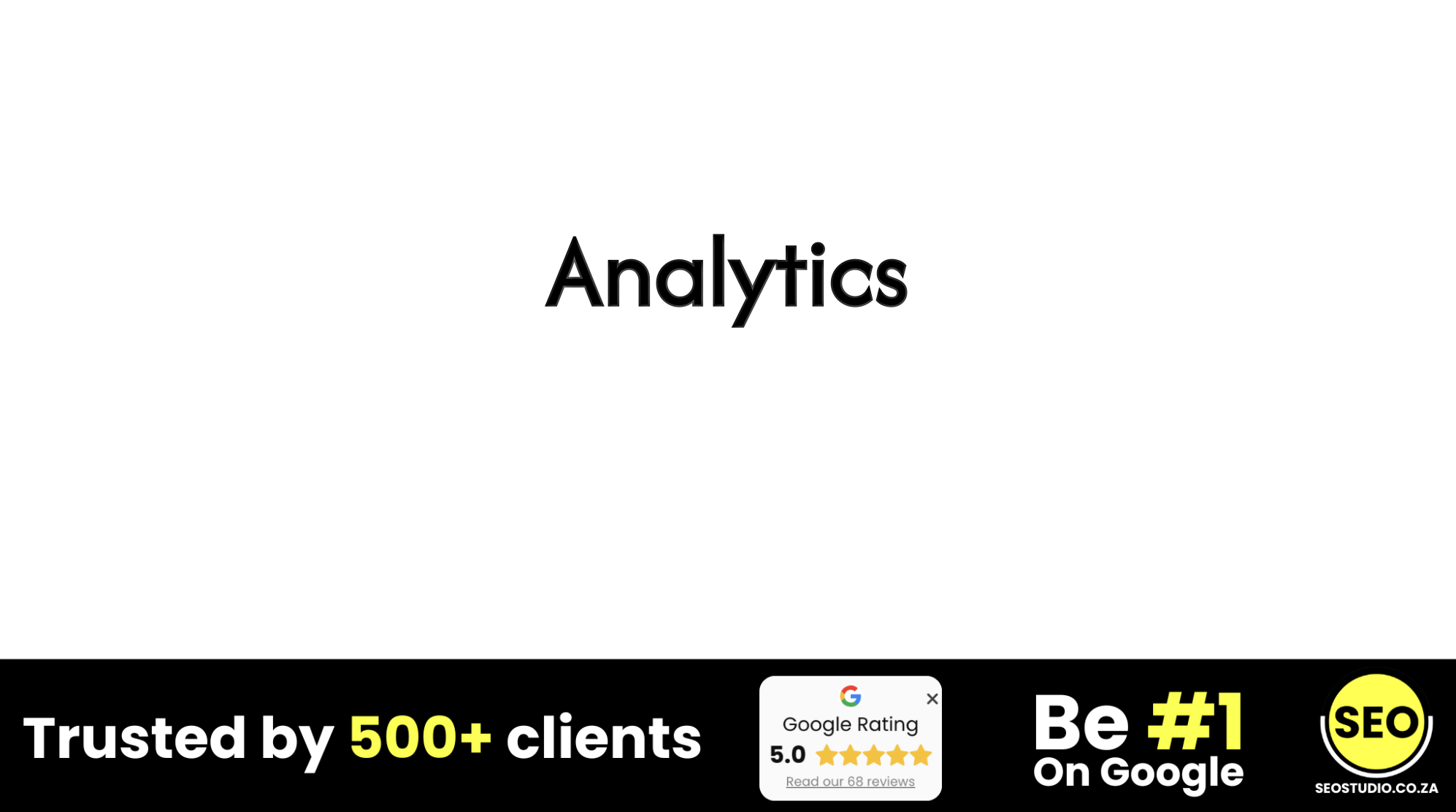 Website analytics dashboard on large monitor