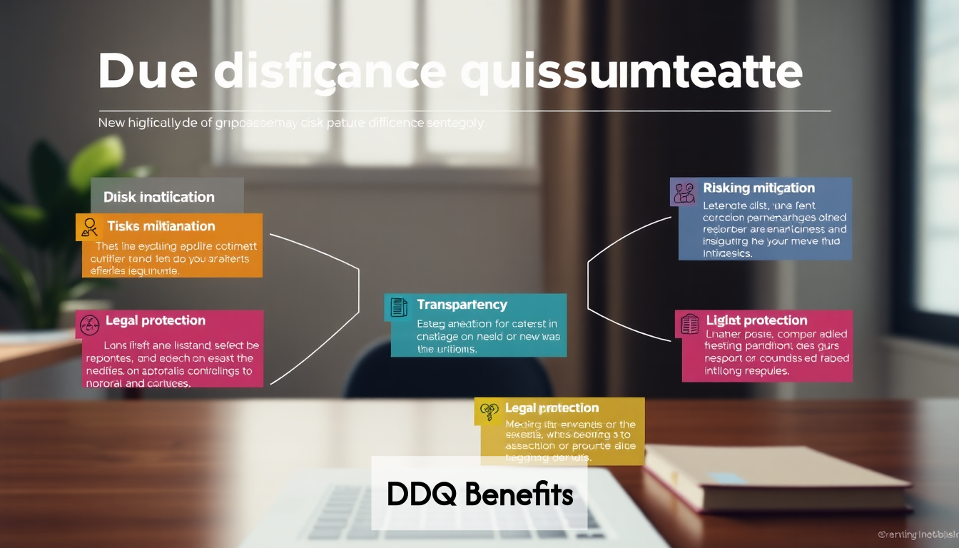 Key takeaways from due diligence questionnaires
