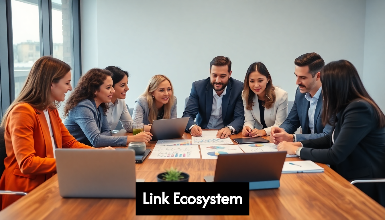 SEO strategy team in action