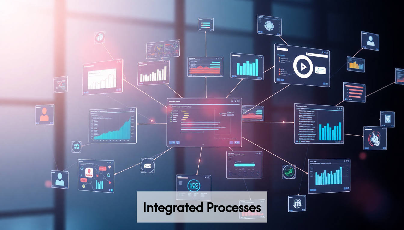 Illustration of integrated risk management processes.