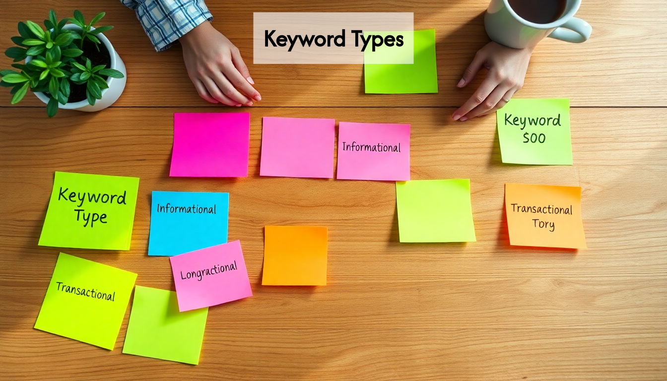 Types of keywords