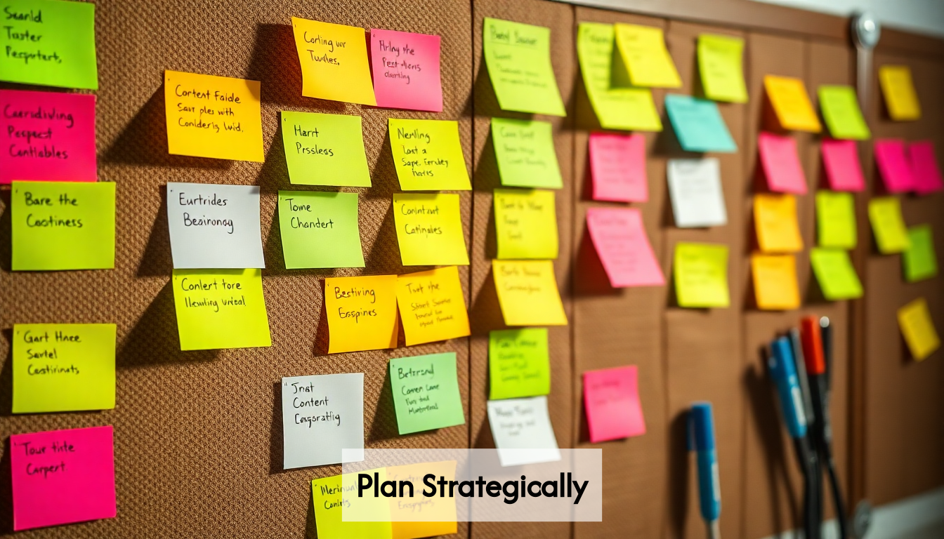 Content planning and strategy