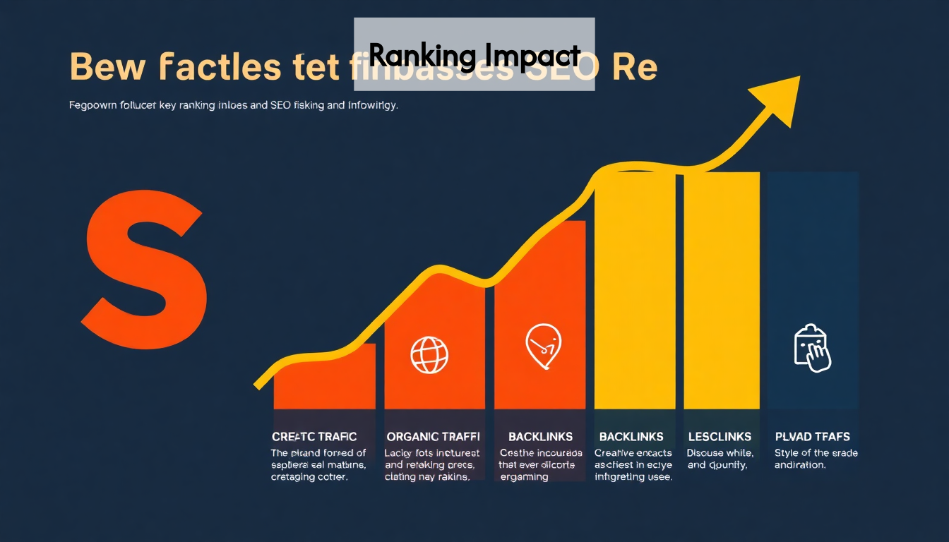 Infographic on SEO ranking factors