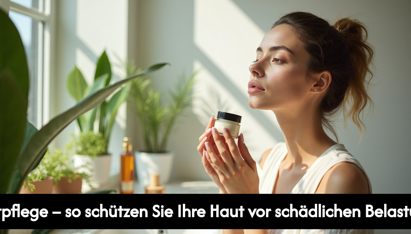 Woman using eco skincare in bright bathroom