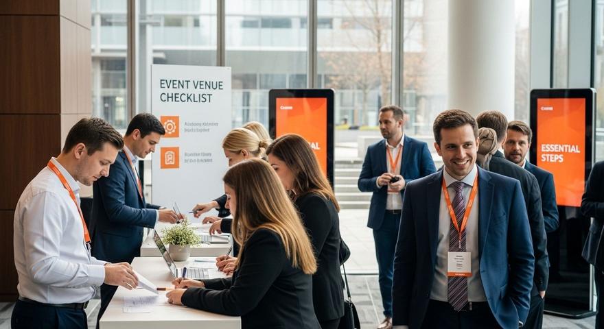 Event Venue Checklist: Essential Steps for Corporate Success