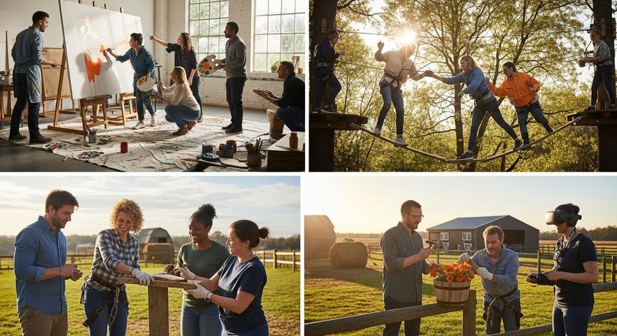 8 Innovative Team Building Venue Ideas for Your Next Event