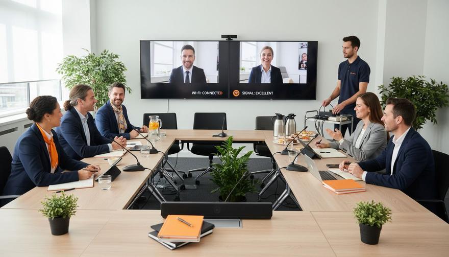 7 Conference Room Amenities Every Corporate Event Needs
