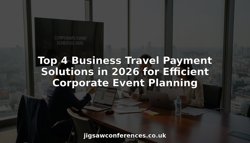 Top 4 Business Travel Payment Solutions in 2026 for Efficient Corporate Event Planning