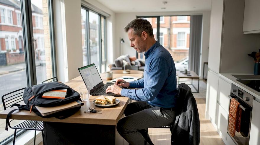 Efficient strategies for long-stay business travel in the UK