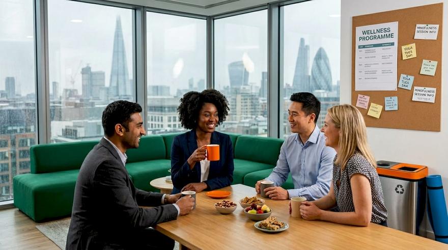 Corporate wellness programmes that boost UK staff wellbeing