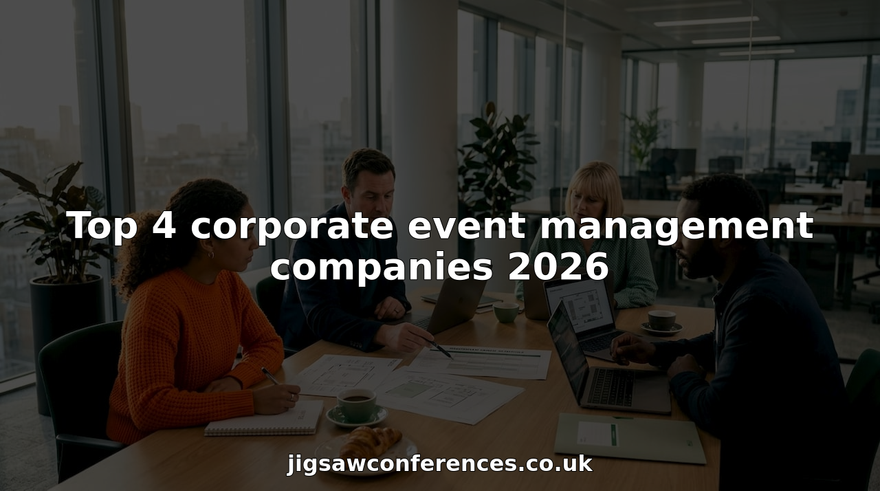 Top 4 corporate event management companies 2026