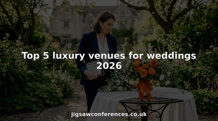 Top 5 luxury venues for weddings 2026