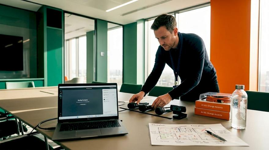 Choose the right virtual conference equipment for UK events
