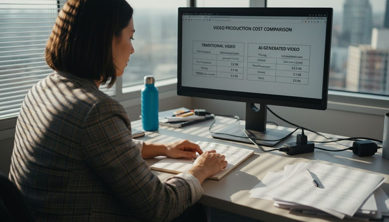 Analyst compares costs of video production methods