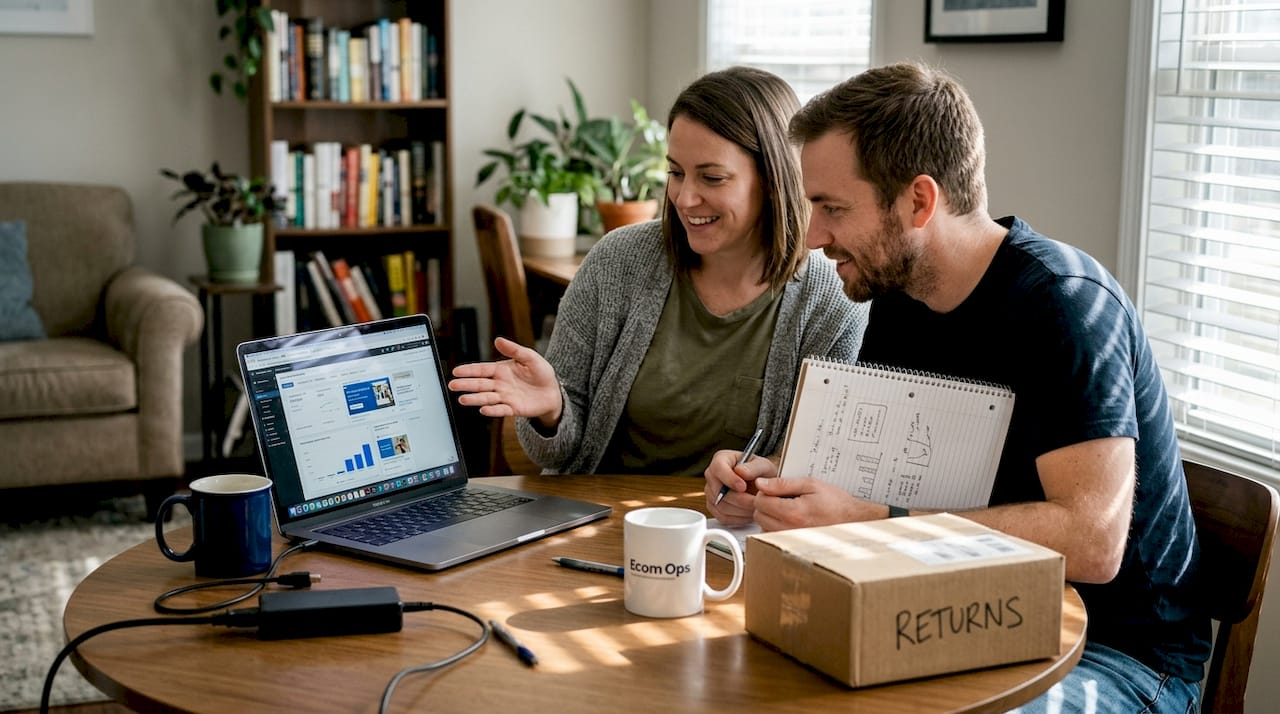 E-commerce managers review user-generated content