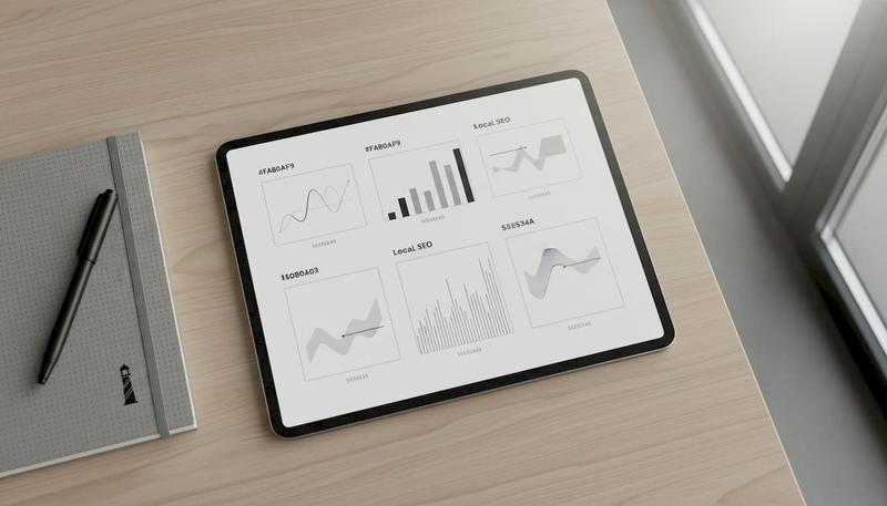 Visualisation épurée des indicateurs SEO