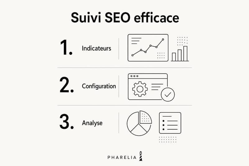 Les grandes étapes à suivre pour un suivi SEO performant en un coup d’œil