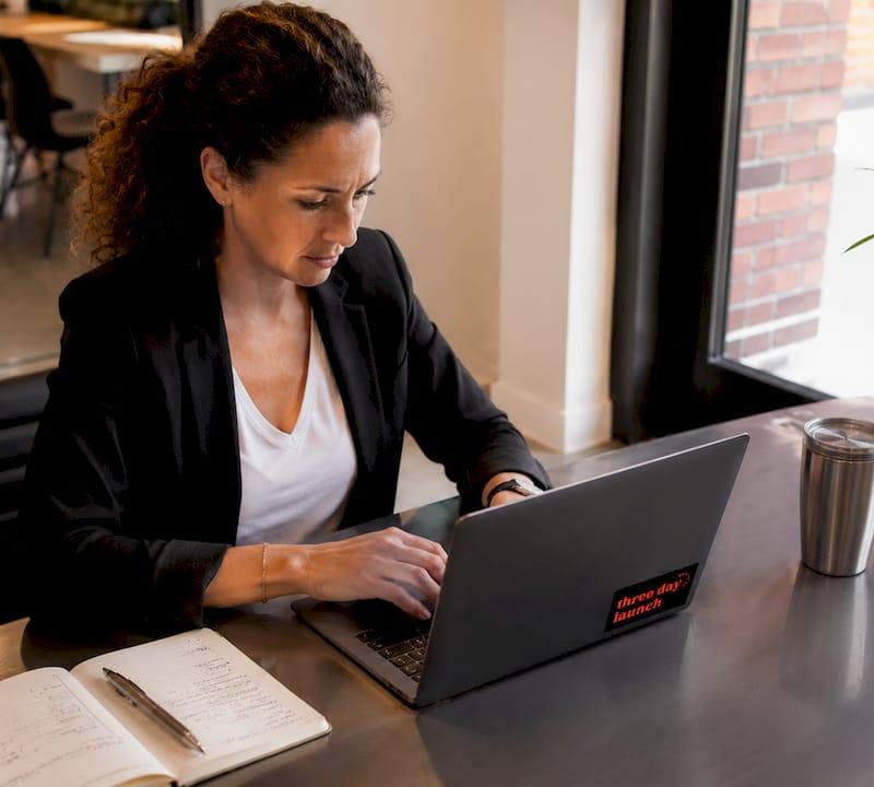 Coach submitting an XML sitemap to Google Search Console on a laptop in a home office Coach submitting an XML sitemap to Google Search Console on a laptop in a home office