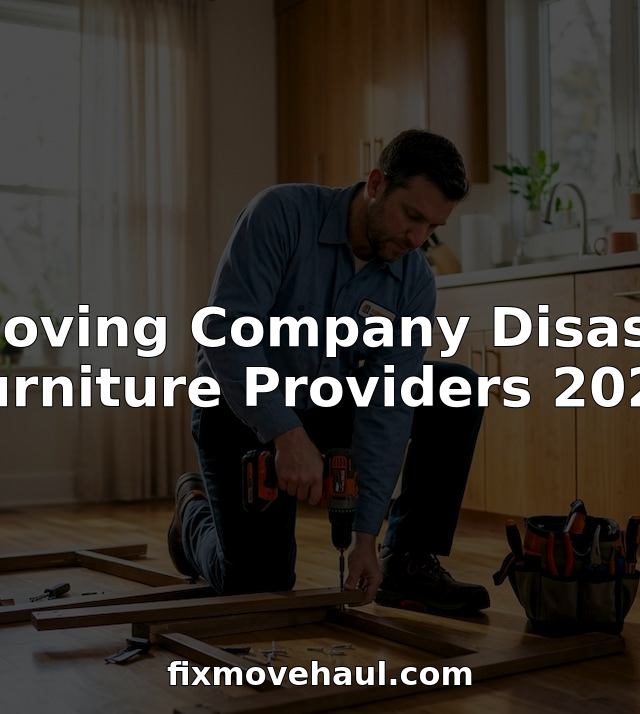 Top 3 Moving Company Disassemble Furniture Providers 2026