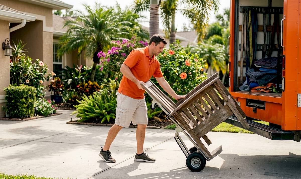 Moving a Single Piece of Furniture in Florida: Best Companies