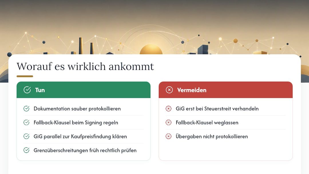 Was beim Umsatzsteuerrisiko wirklich zählt — overview diagram
