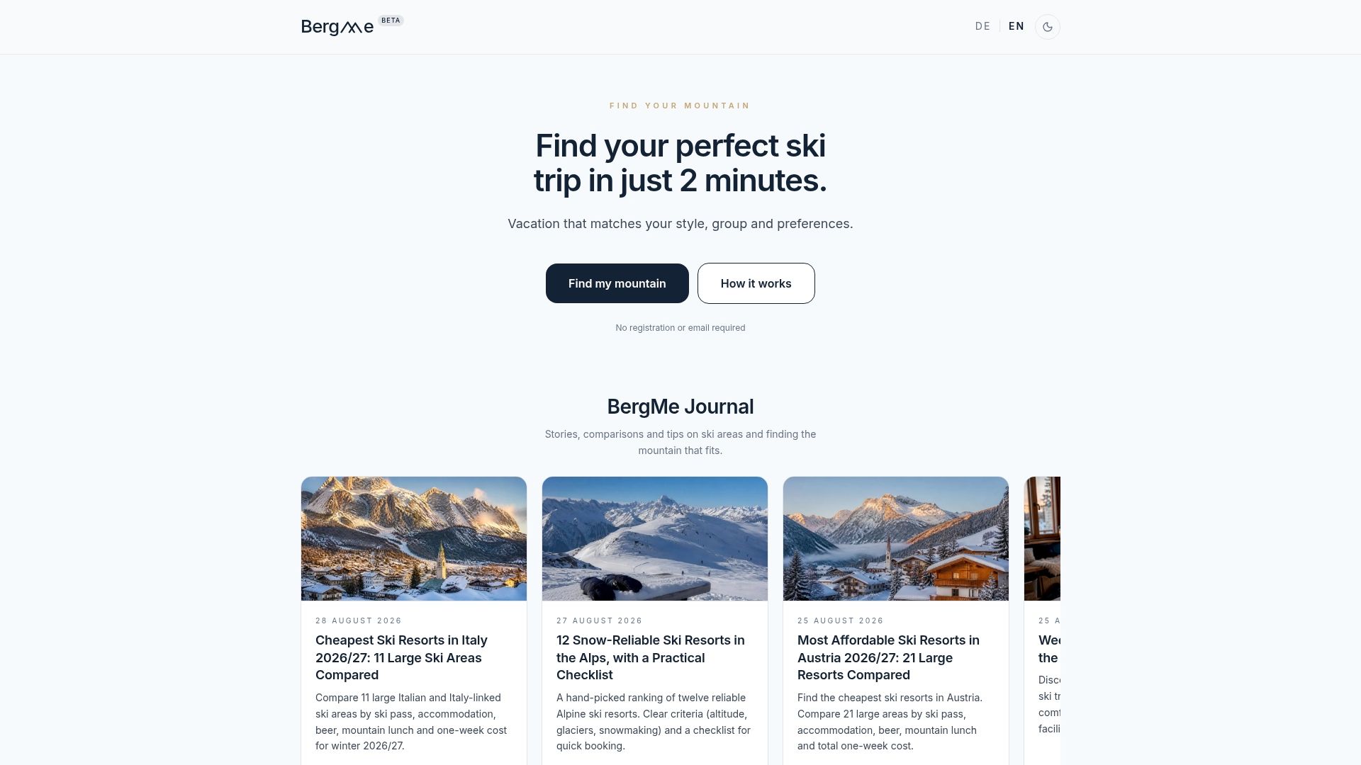 Bergme Logo