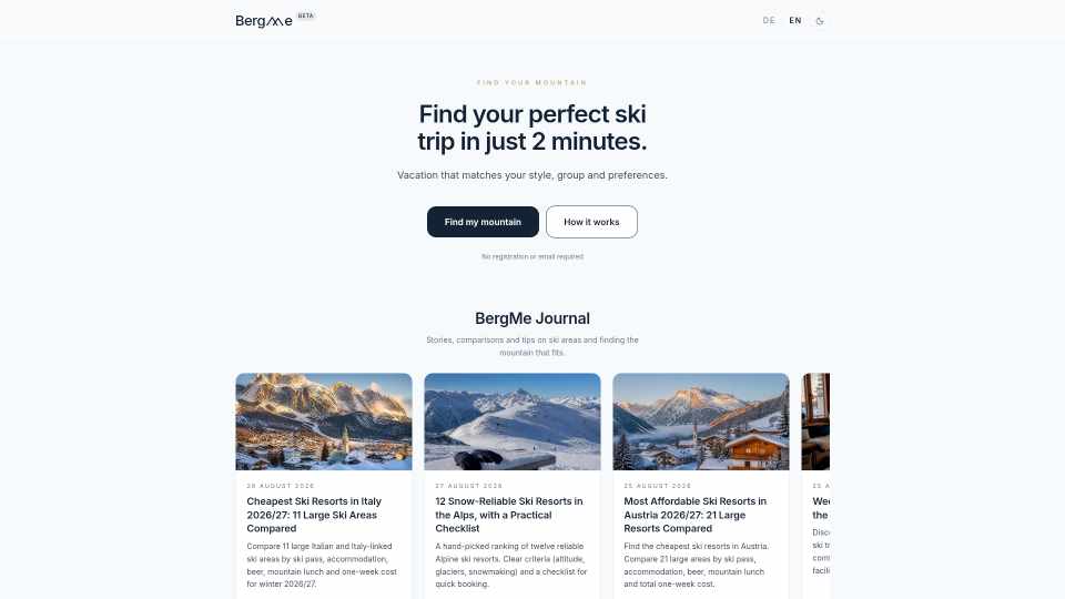 Bergme Logo